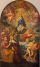 Bruges Coronation Virgin Mary Wall Decal