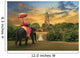 Elephant with Thai Kingdom Wall Decal