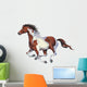 Galloping Spotted Horse Wall Decal