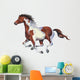 Galloping Spotted Horse Wall Decal