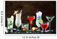 Selection Festive Christmas Drinks Wall Decal