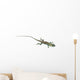 Blue Lizard with big eyes in closed up details, like small repti Wall Decal