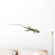 Blue Lizard with big eyes in closed up details, like small repti Wall Decal