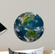 Planet Earth with Clouds Wall Decal