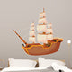 Cartoon Ship Wall Decal
