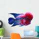 Flower Horn Fish Wall Decal