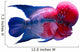 Flower Horn Fish Wall Decal