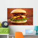 Bacon Burger with Beef Wall Decal