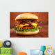 Bacon Burger with Beef Wall Decal
