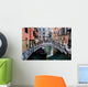 Venice Italy Gondolier and Wall Decal