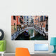 Venice Italy Gondolier and Wall Decal