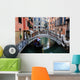 Venice Italy Gondolier and Wall Decal