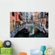 Venice Italy Gondolier and Wall Decal