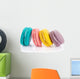 Colorful macaron cookies Wall Decal