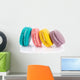 Colorful macaron cookies Wall Decal