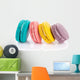 Colorful macaron cookies Wall Decal