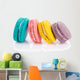 Colorful macaron cookies Wall Decal