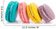 Colorful macaron cookies Wall Decal