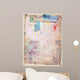 Scrapbook,graffiti and collage series Wall Mural