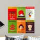 Japan Mini Posters Wall Decal