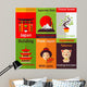 Japan Mini Posters Wall Decal