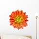 Beautiful Orange Dahlia Wall Decal