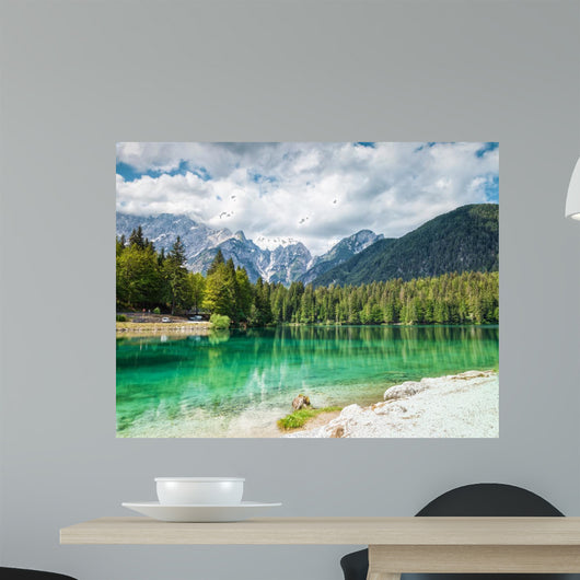 Lake Fusine Italian Alps Wall Decal