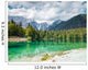 Lake Fusine Italian Alps Wall Decal