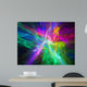 Multicolor glowing plasma in space Wall Mural