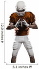 Football Player Wall Decal