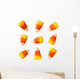 Halloween Candy Corns Wall Decal Sticker Set