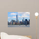 Lower Manhattan Skyline with One World Trade Center Wall Mural