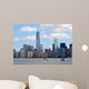 Lower Manhattan Skyline with One World Trade Center Wall Mural
