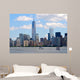 Lower Manhattan Skyline with One World Trade Center Wall Mural