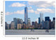 Lower Manhattan Skyline with One World Trade Center Wall Mural