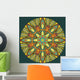 Ethnic Round Element Wall Mural