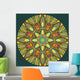 Ethnic Round Element Wall Mural