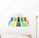 start competition Wall Decal