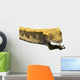 Lizard Crested Gecko White 2 Wall Decal