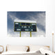 american football scoreboard with blue sky Wall Mural
