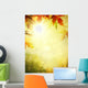 autumn leaves backgrounds; Colorful foliage in the autumn park Wall Mural