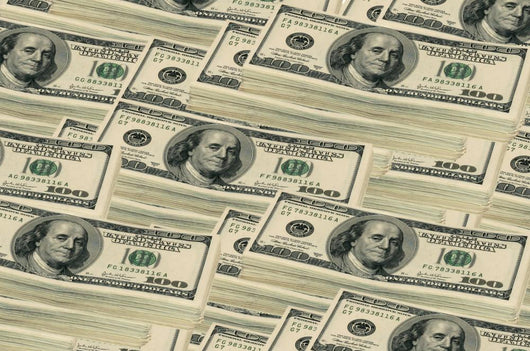 My First Million Dollars Wall Decal