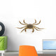 Living Hairy Crab Wall Decal