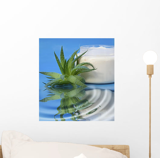 Aloe Vera Cream Wall Decal