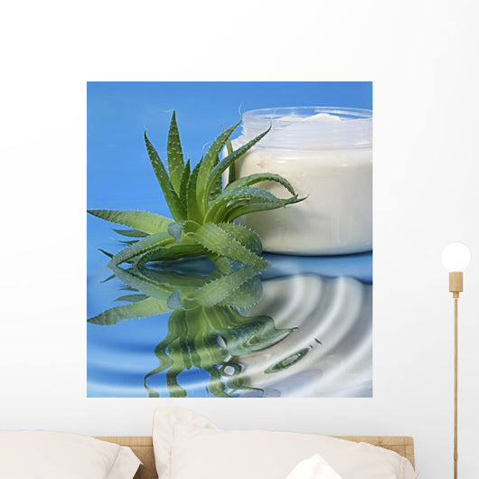 Aloe Vera Cream Wall Decal