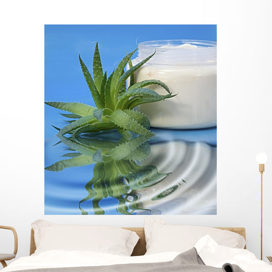 Aloe Vera Cream Wall Decal