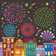 Fireworks Wall Decal