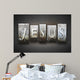 Jesus Letterpress Wall Decal