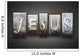 Jesus Letterpress Wall Decal