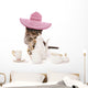 English Teatime kitten cat Wall Decal